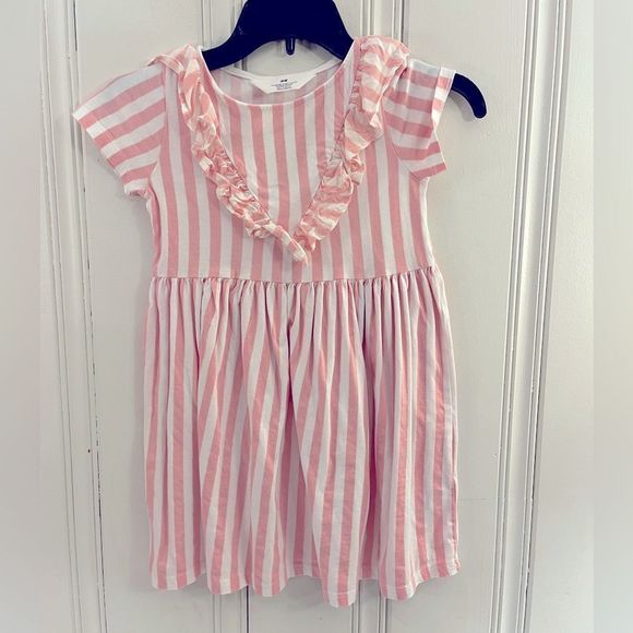 H&M‎ Girls Striped Dress Size 6X/7 - Picture 2 of 3